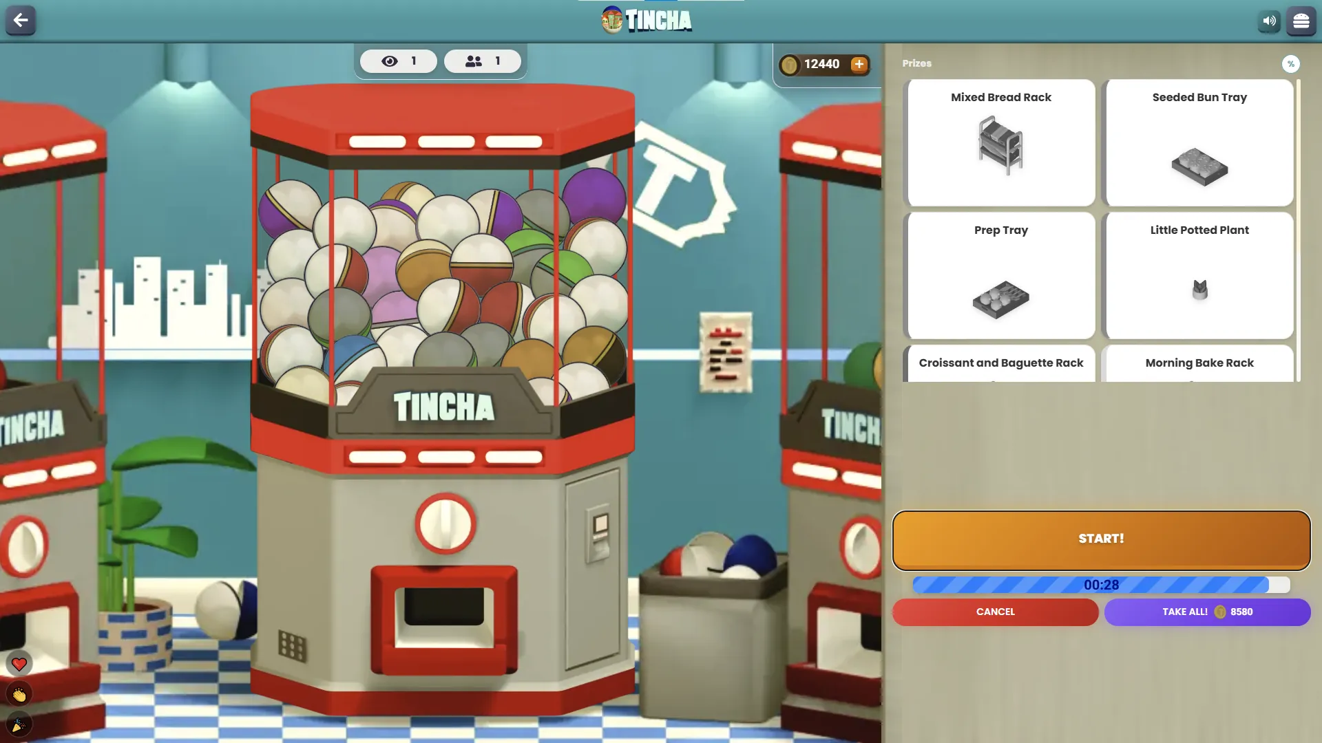TINCHA gameplay screenshot