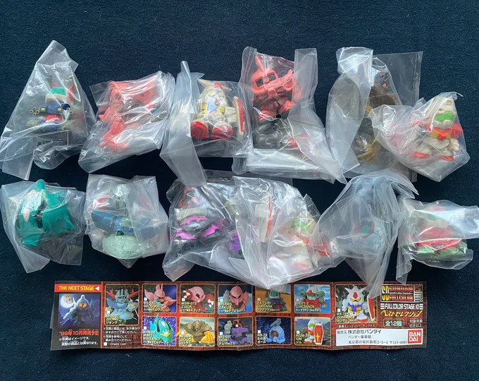 SD Gundam capsule figures
